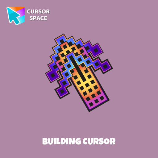 Building cursor arrow cursor